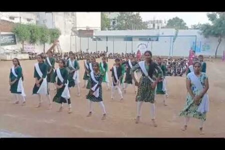 Sports Day Celebrations at Sadhana school of excellence @karimnagar